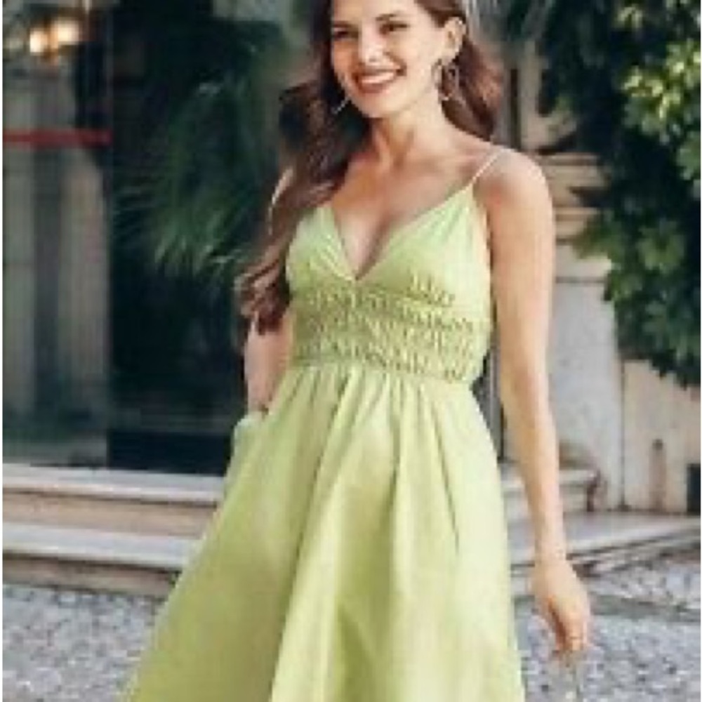 New with tags Zara green dress - Picture 5 of 10